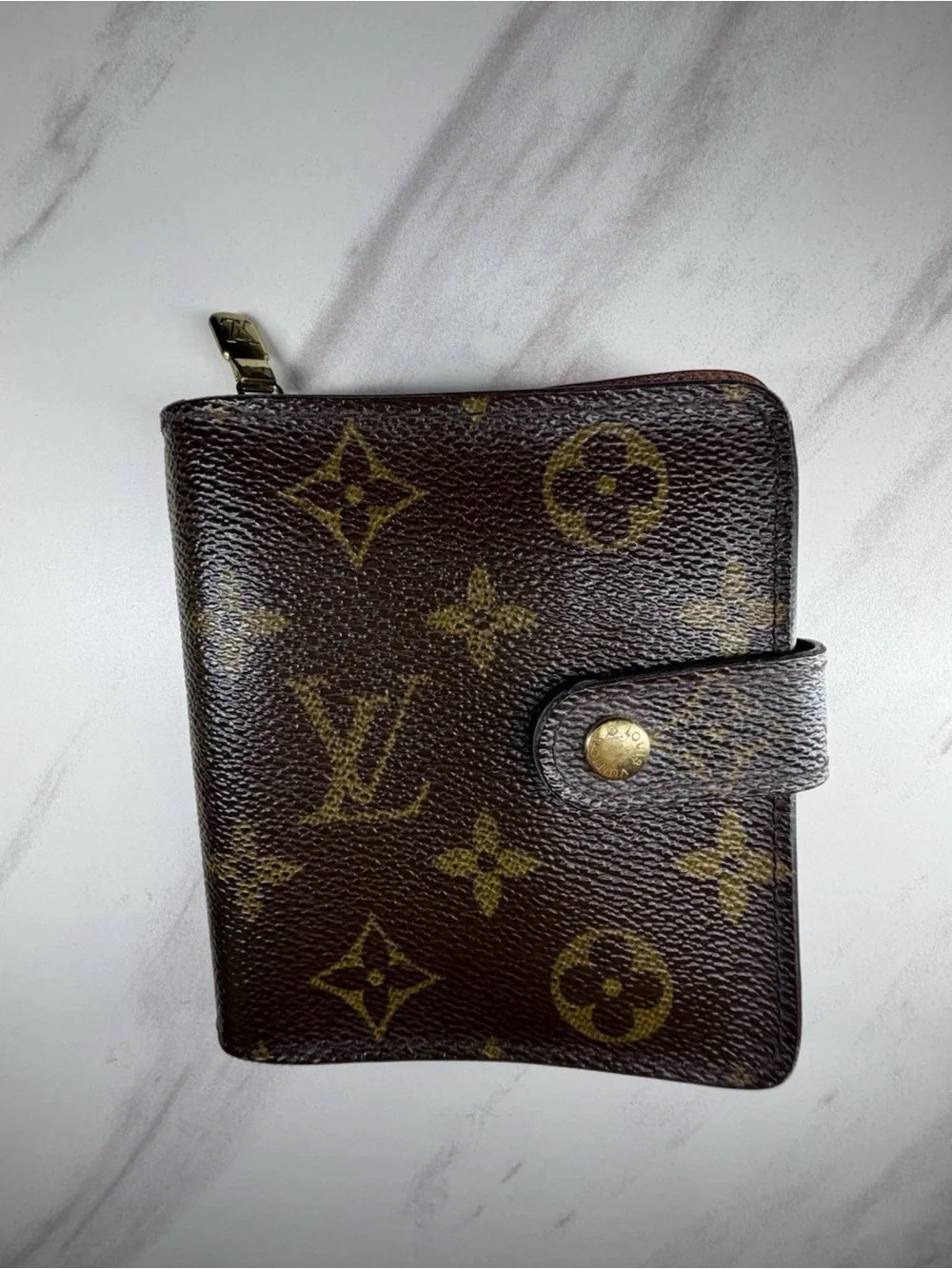 Louis Vuitton Monogram Brown Women's Wallet Bifold